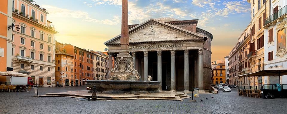 Il Pantheon e la bella fontana di Piazza della Rotonda, progettata da Giacomo Della Porta è uno dei posti più affascinanti e suggestivi di Roma